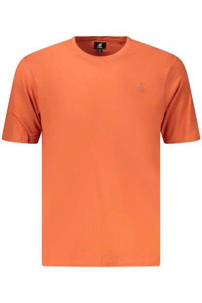 US GRAND Herren-T-Shirt mit kurzen Ärmeln, orange