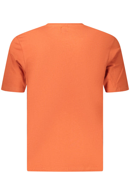 US GRAND Herren-T-Shirt mit kurzen Ärmeln, orange