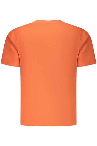 US GRAND Herren-T-Shirt mit kurzen Ärmeln, orange