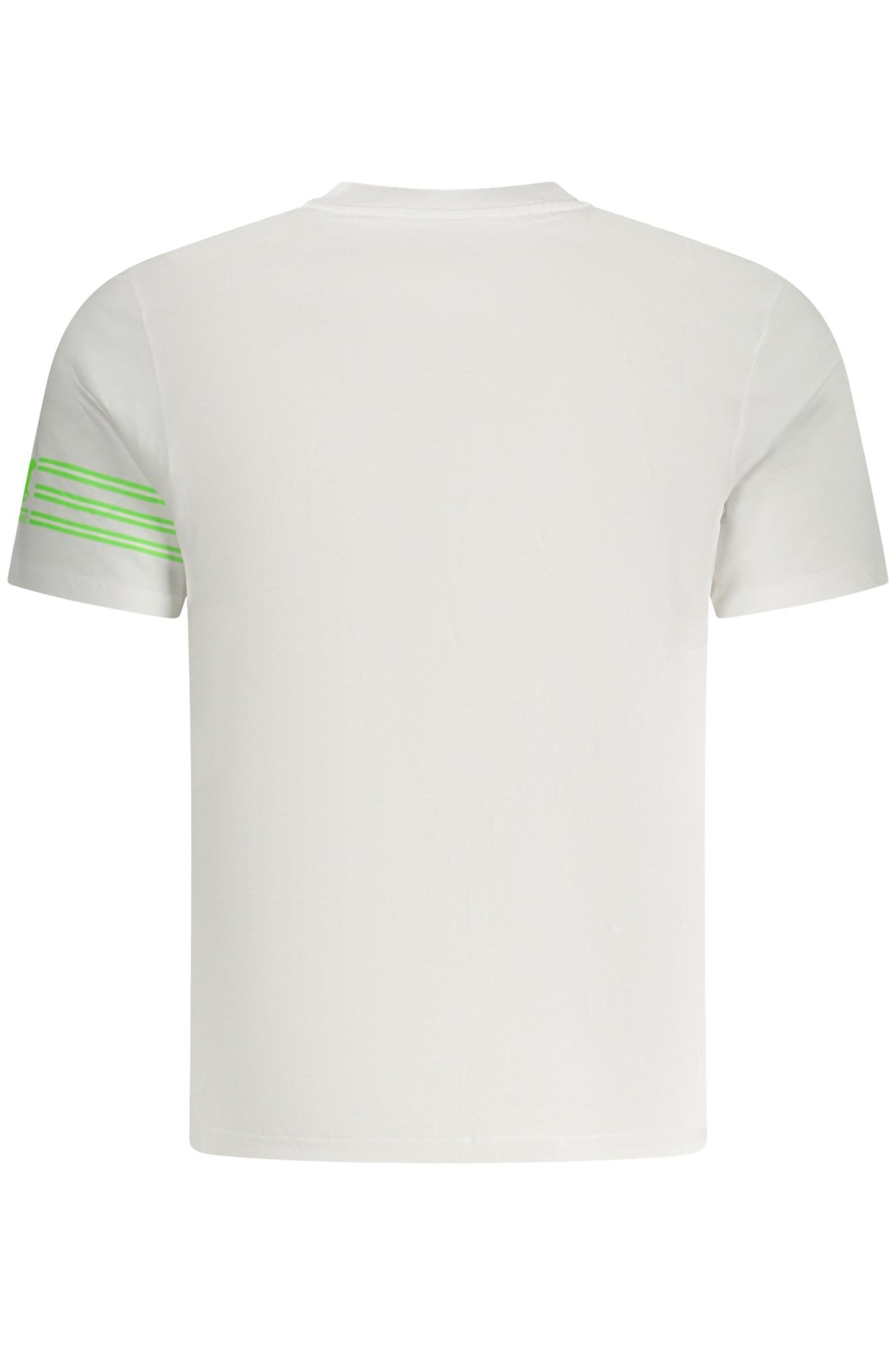 US GRAND Herren-T-Shirt mit kurzen Ärmeln, weiß