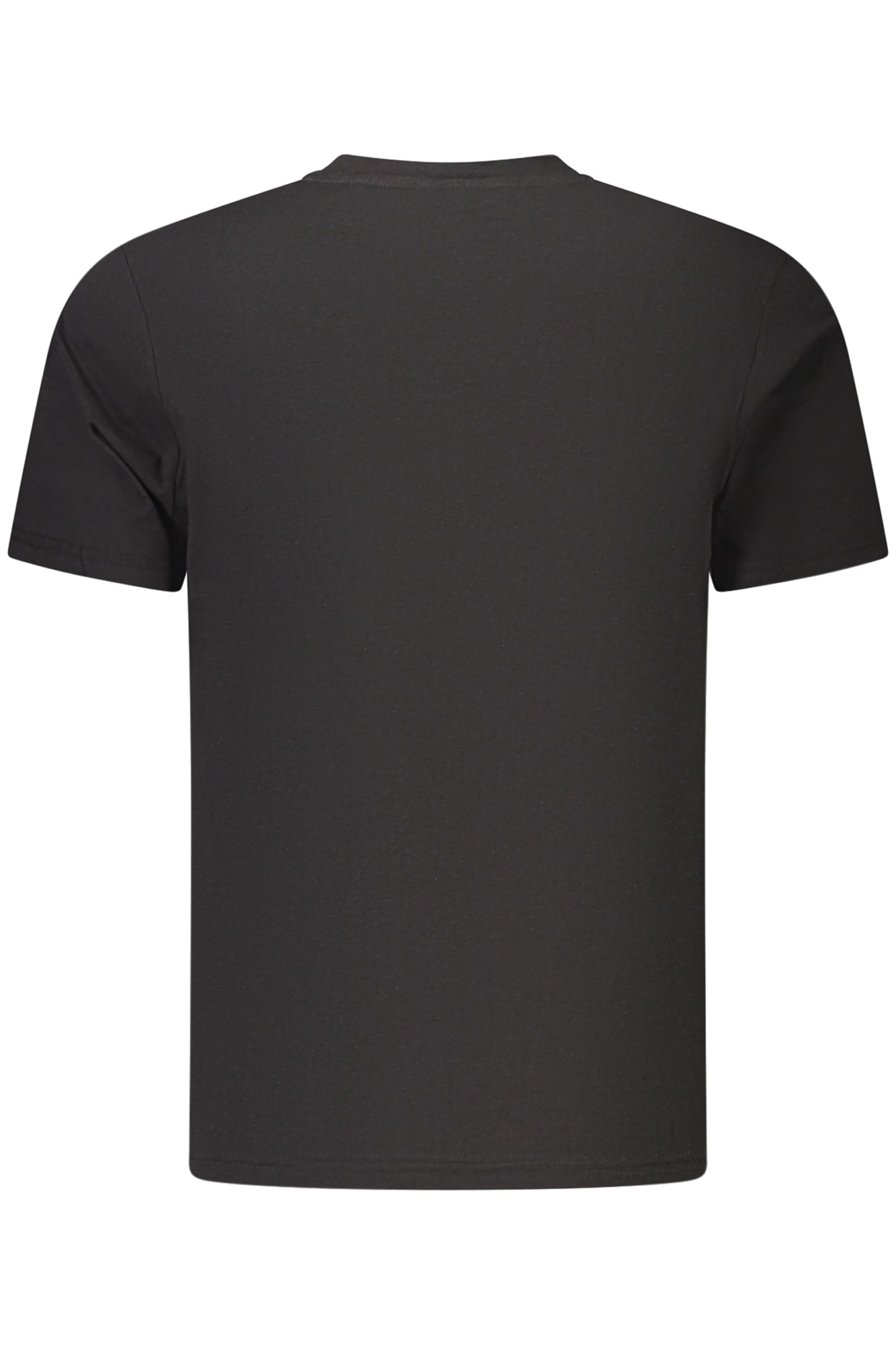 US GRAND Herren-T-Shirt, schwarz, kurzärmelig