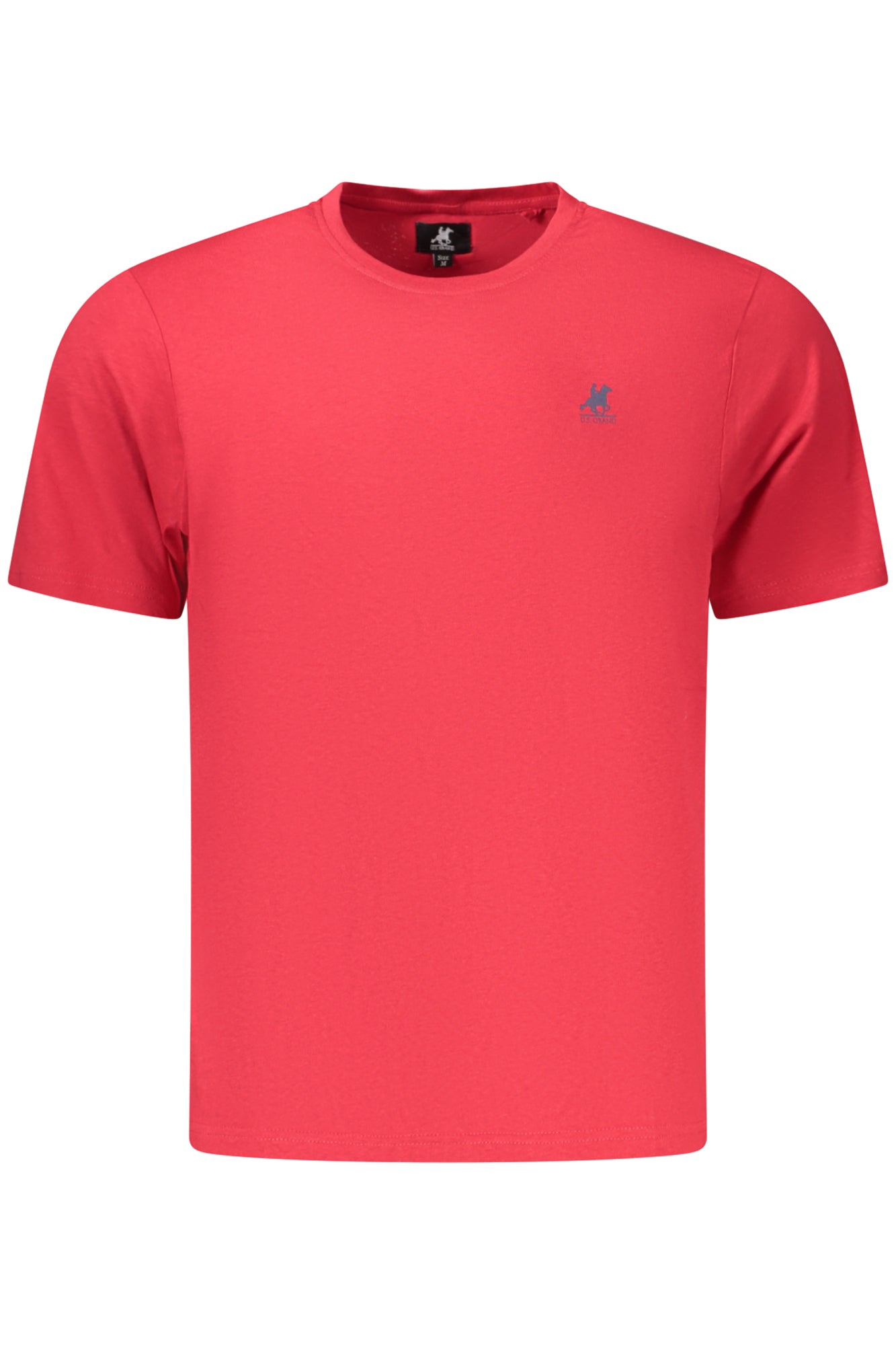 US GRAND Herren-T-Shirt mit kurzen Ärmeln, rot