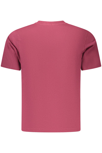 US GRAND Herren-T-Shirt mit kurzen Ärmeln, rot