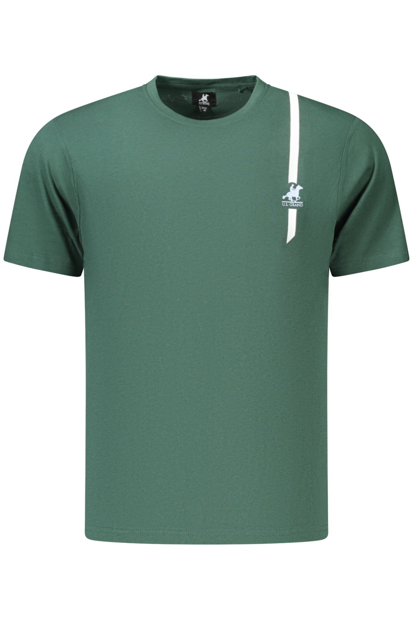 US GRAND Herren-T-Shirt mit kurzen Ärmeln, grün