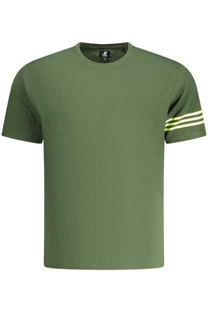US GRAND Herren-T-Shirt mit kurzen Ärmeln, grün