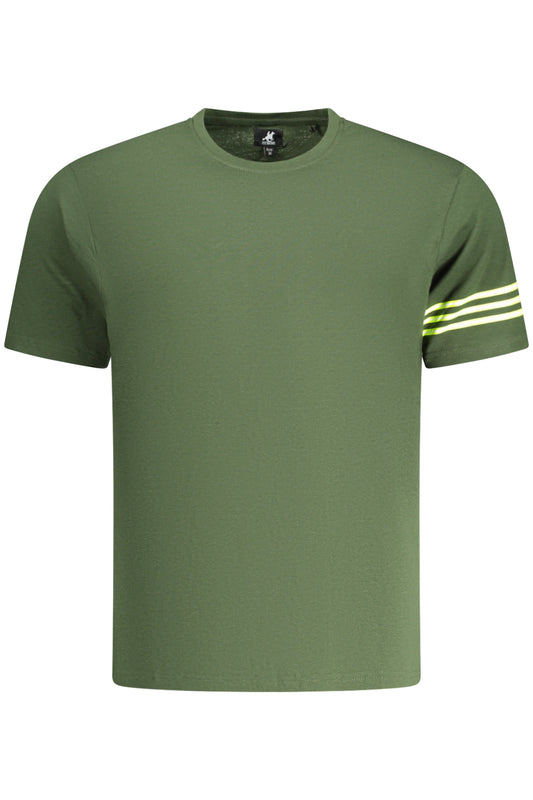 US GRAND Herren-T-Shirt mit kurzen Ärmeln, grün