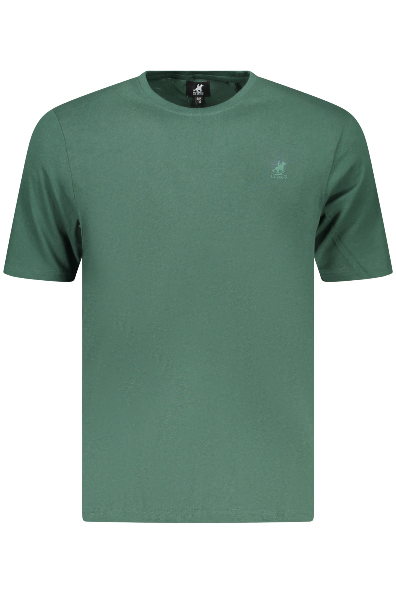 US GRAND Herren-T-Shirt mit kurzen Ärmeln, grün