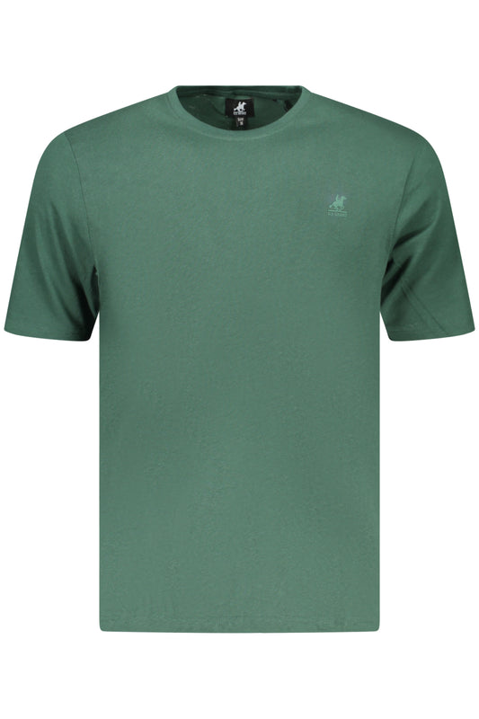 US GRAND Herren-T-Shirt mit kurzen Ärmeln, grün