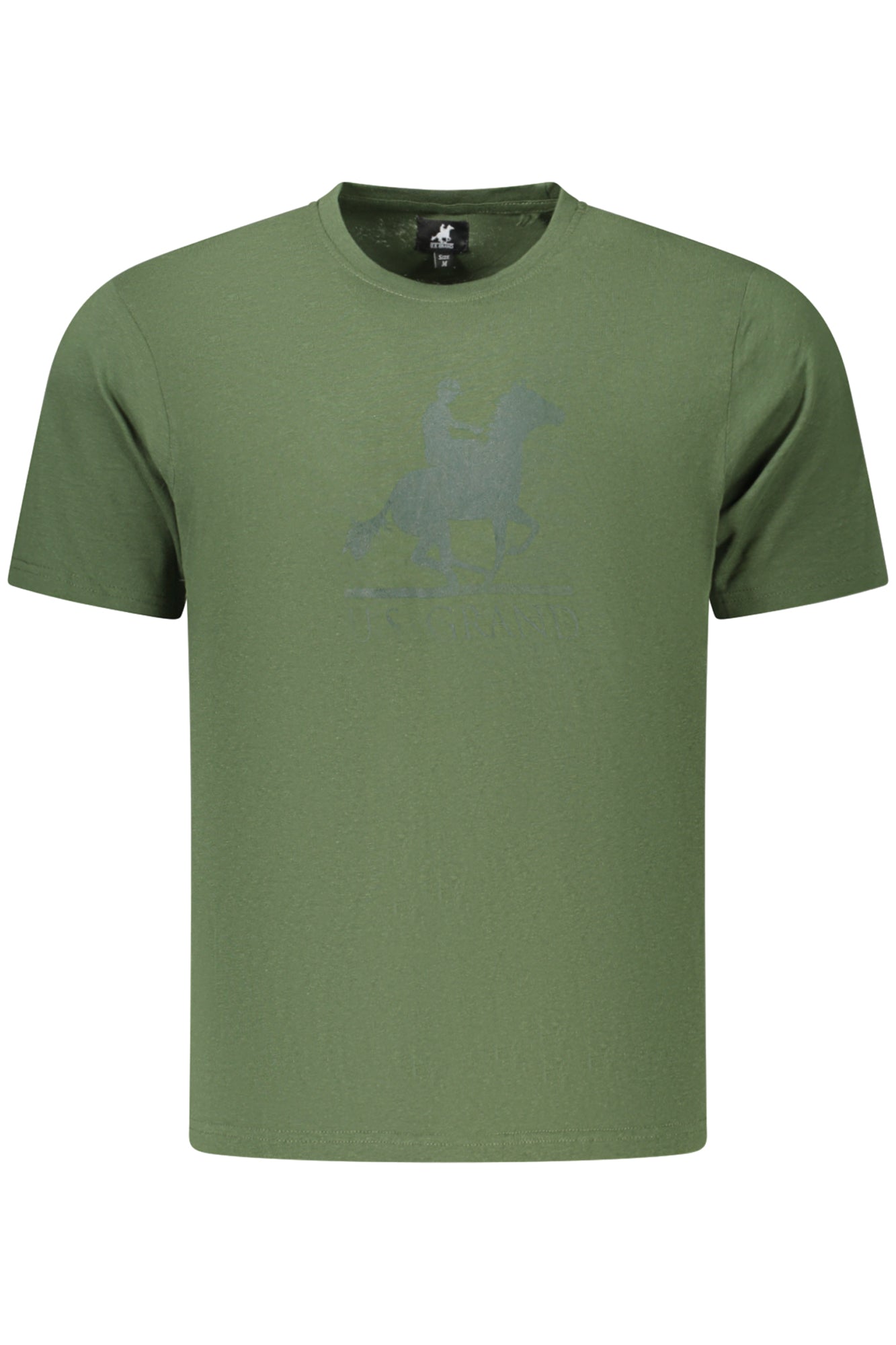 US GRAND Herren-T-Shirt mit kurzen Ärmeln, grün