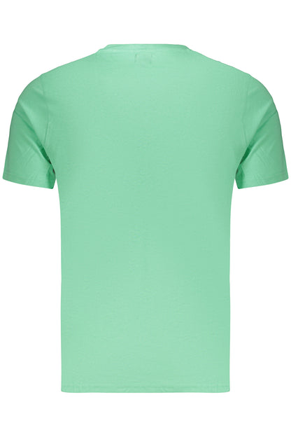 US GRAND Herren-T-Shirt mit kurzen Ärmeln, grün