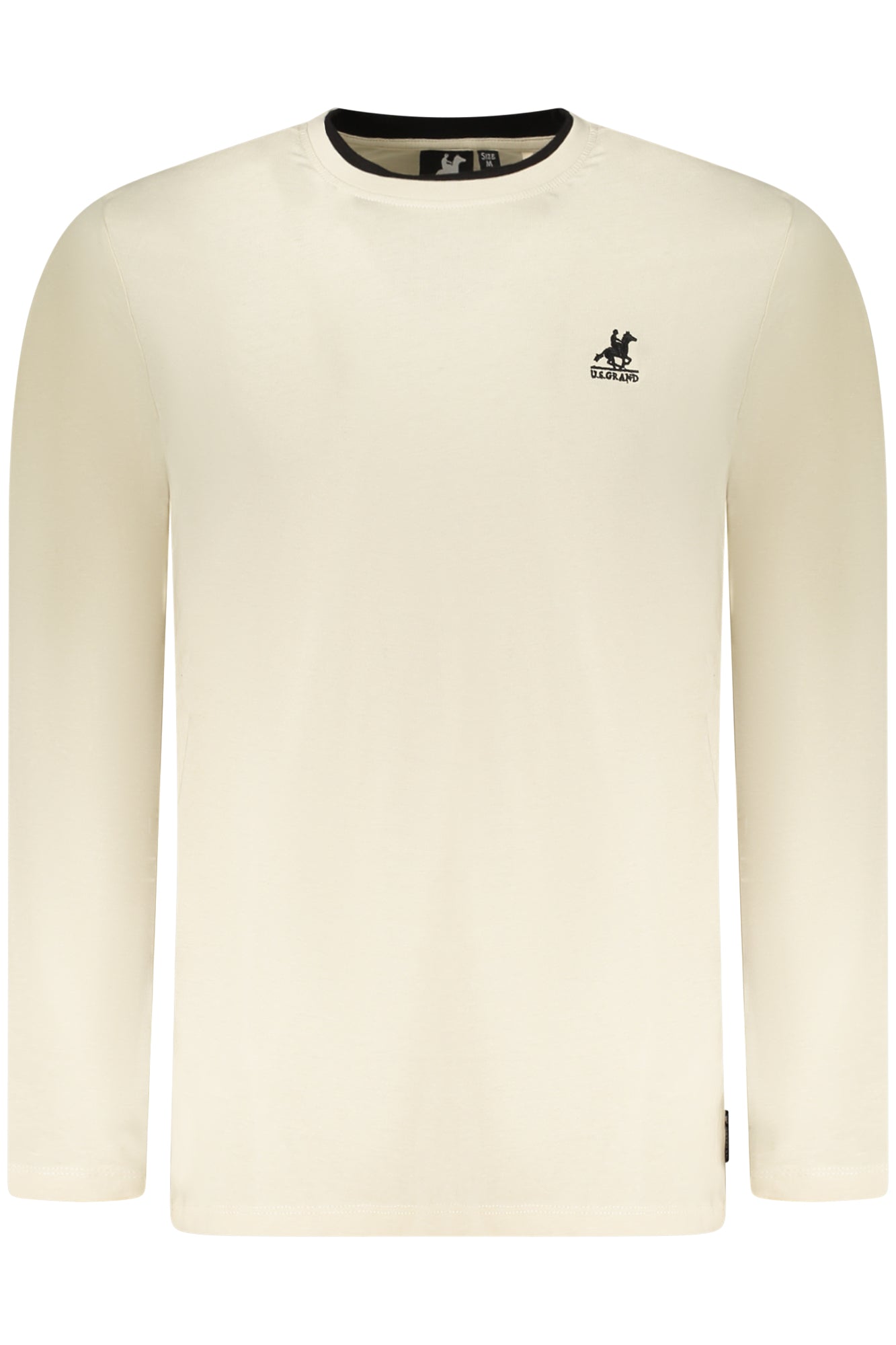 US GRAND Herren Langarm-T-Shirt Beige