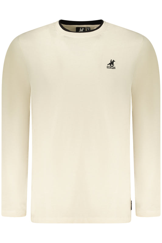 US GRAND Herren Langarm-T-Shirt Beige