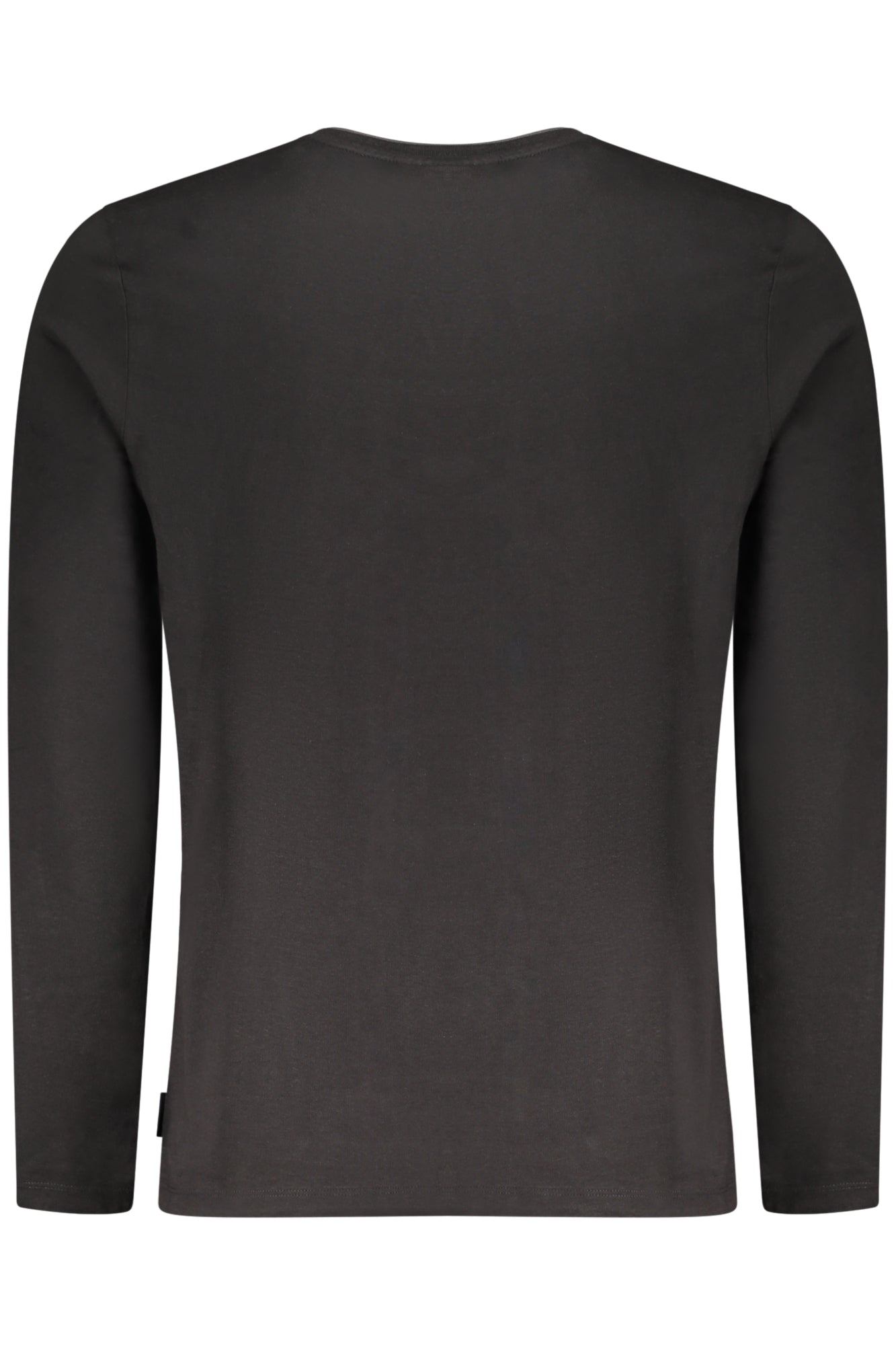 US GRAND Herren Langarm-T-Shirt, schwarz