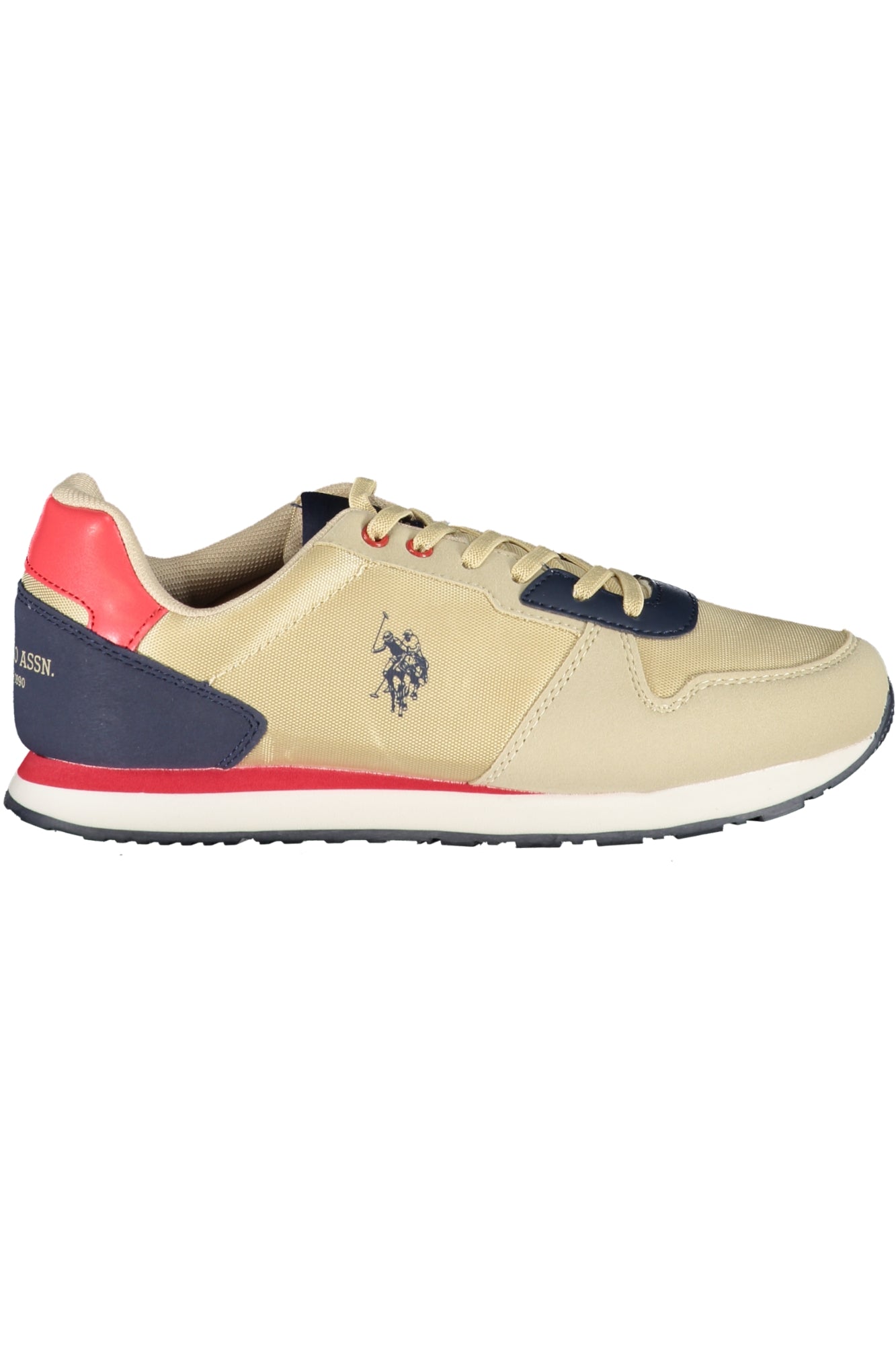 US POLO ASSN. BEIGE KINDER-SPORTSCHUHE