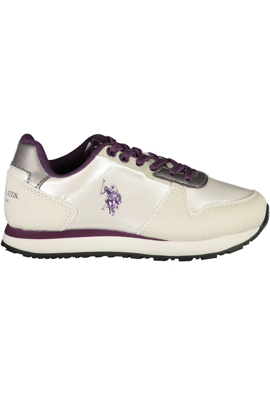 US POLO ASSN. WEISSE KINDER-SPORTSCHUHE