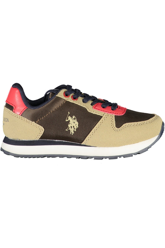 US POLO ASSN. BRAUNE KINDER-SPORTSCHUHE