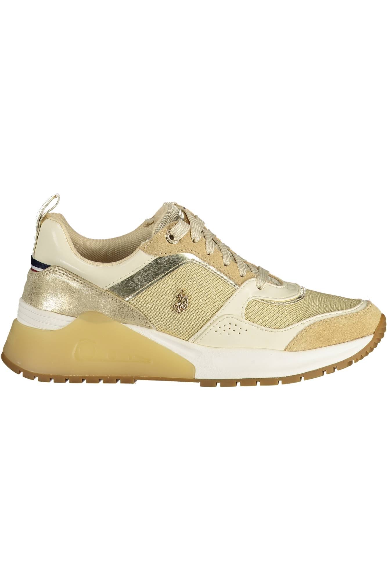 US-POLO ASSN. SPORTSCHUHE FRAU GOLD