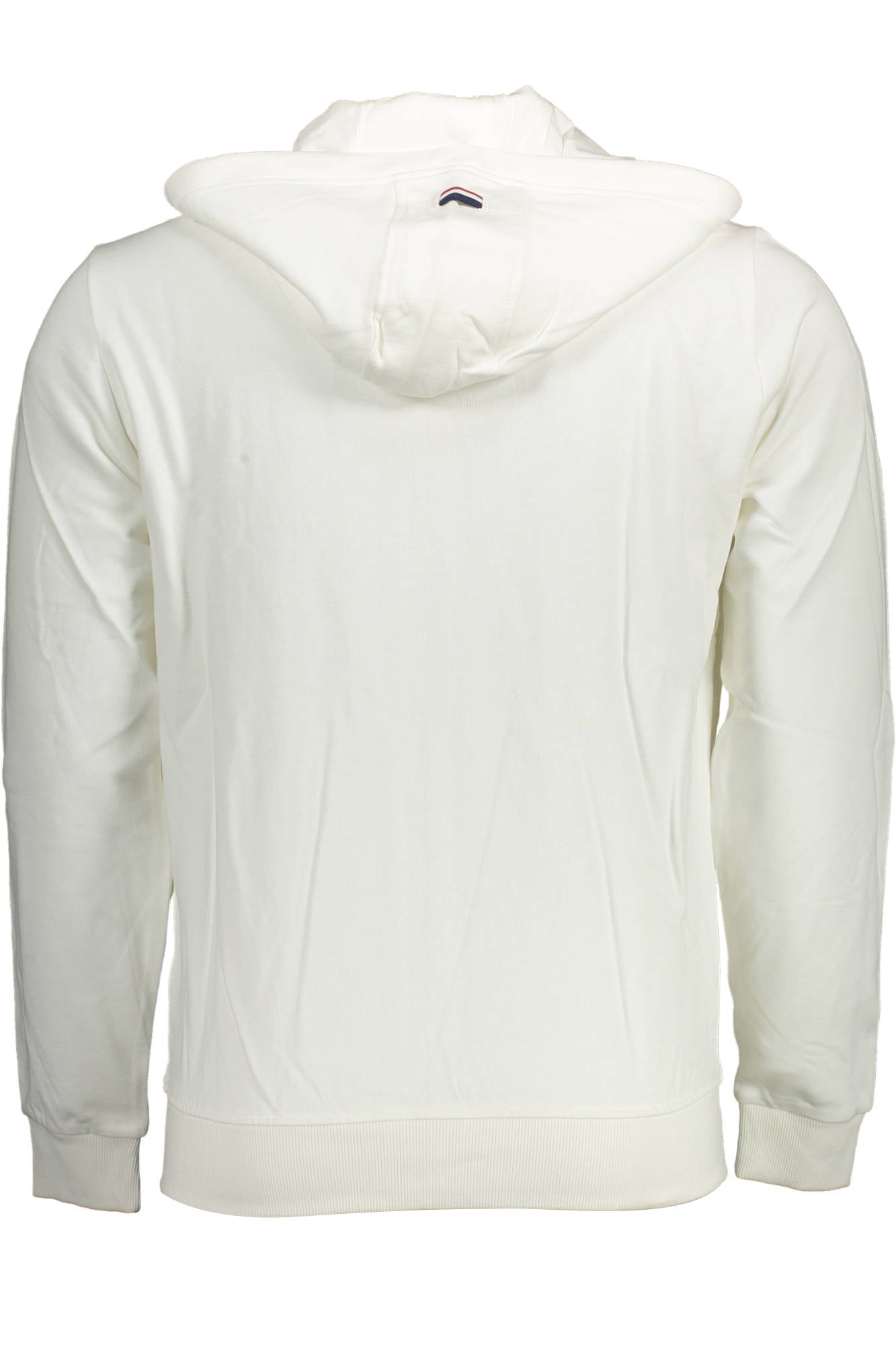 US POLO ASSN. Herren-Sweatshirt mit Reißverschluss, weiß