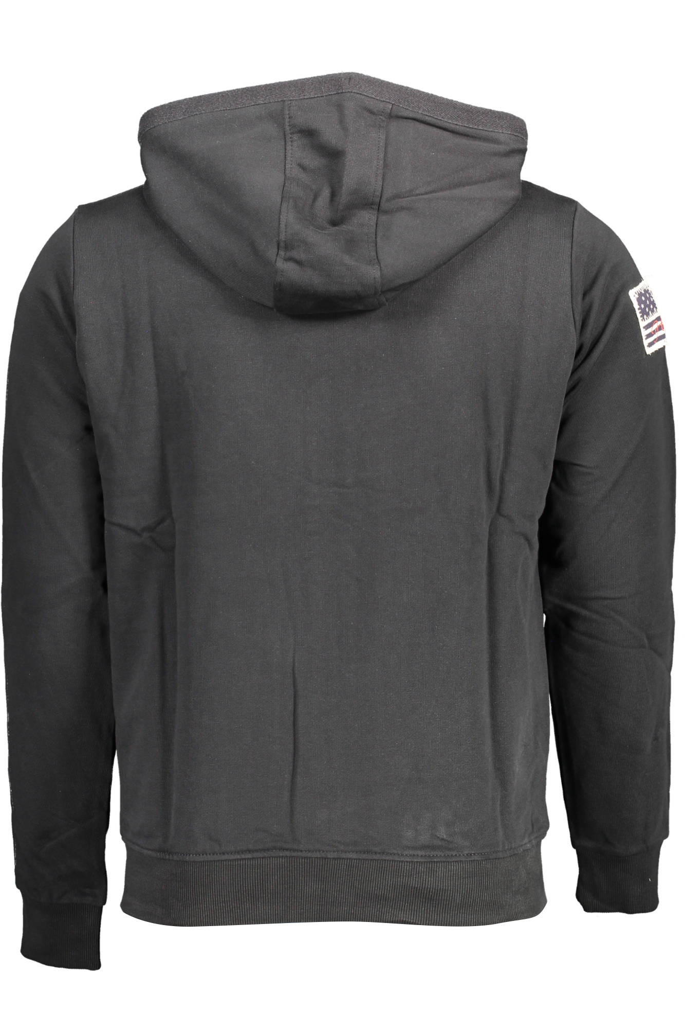 US POLO ASSN. Herren-Sweatshirt, schwarz, mit Reißverschluss