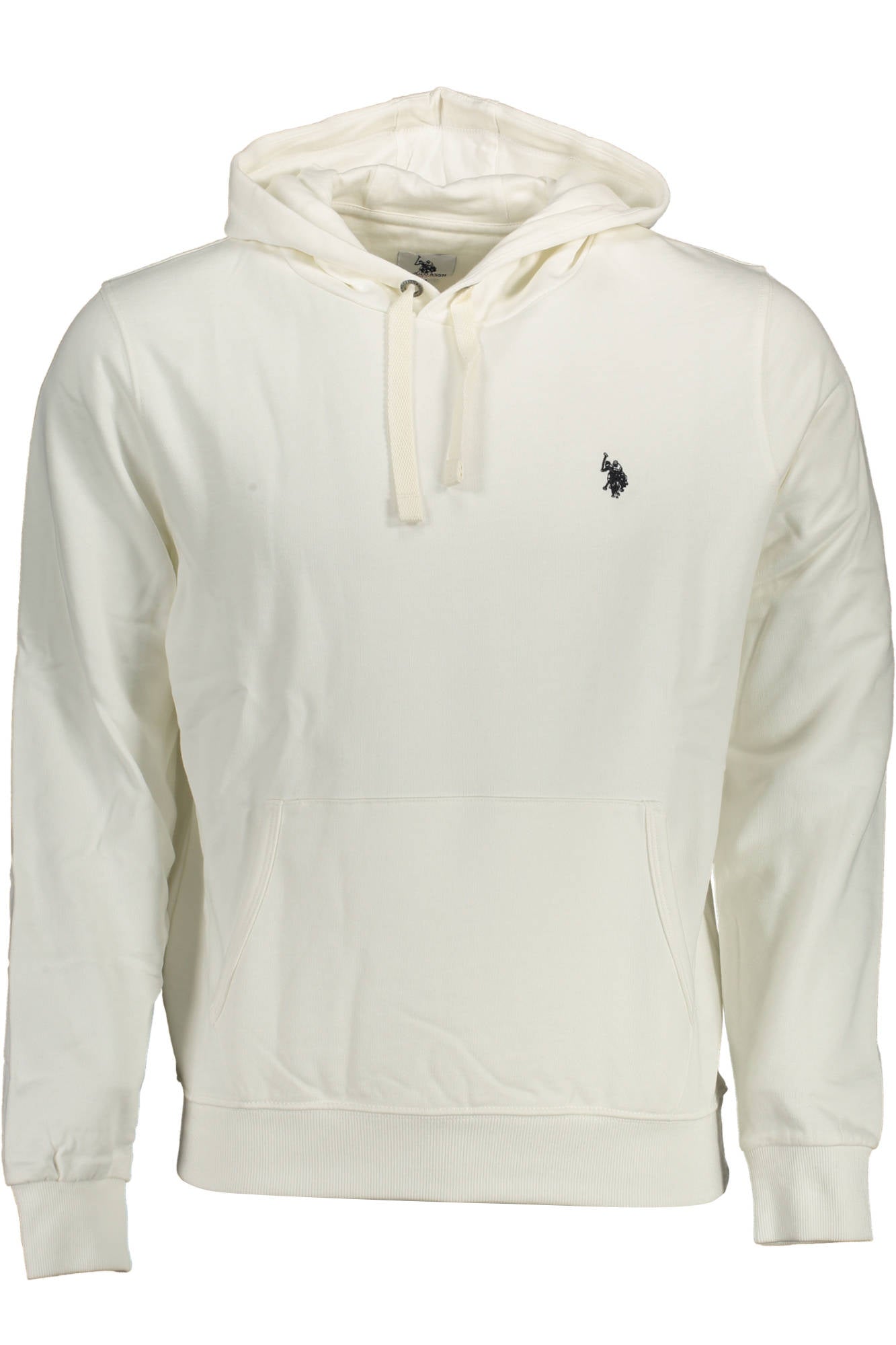 US POLO ASSN. Herren-Sweatshirt mit Reißverschluss, weiß