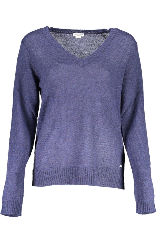 US POLO BLAUER PULLOVER FÜR DAMEN