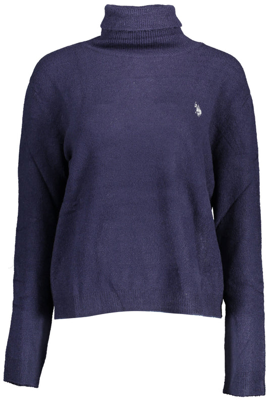 US BLAUER POLOSWEATER FÜR DAMEN