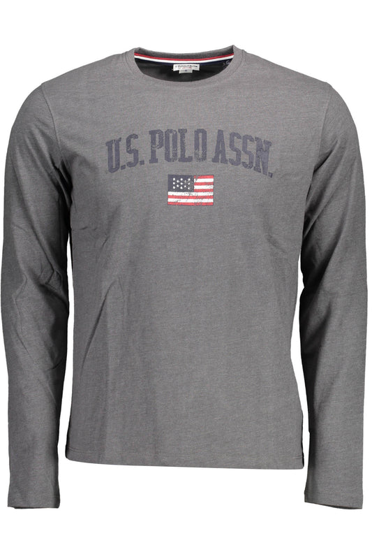 US POLO ASSN. Herren Langarmshirt, Grau