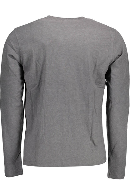 US POLO ASSN. Herren Langarmshirt, Grau