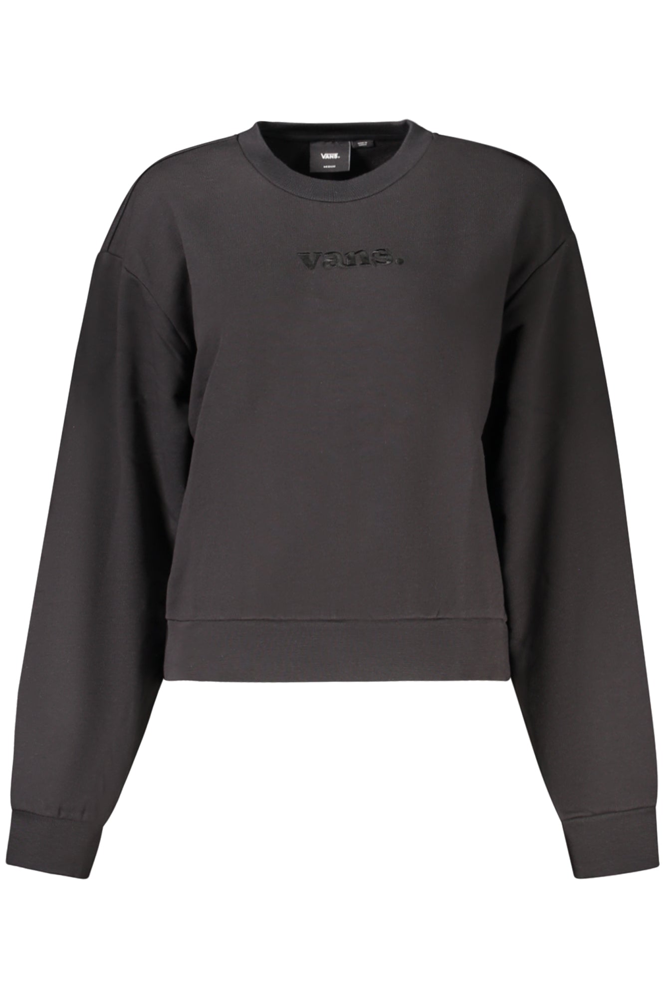 VANS DAMEN-SWEATSHIRT MIT ZIP-UP-DETAILS SCHWARZ