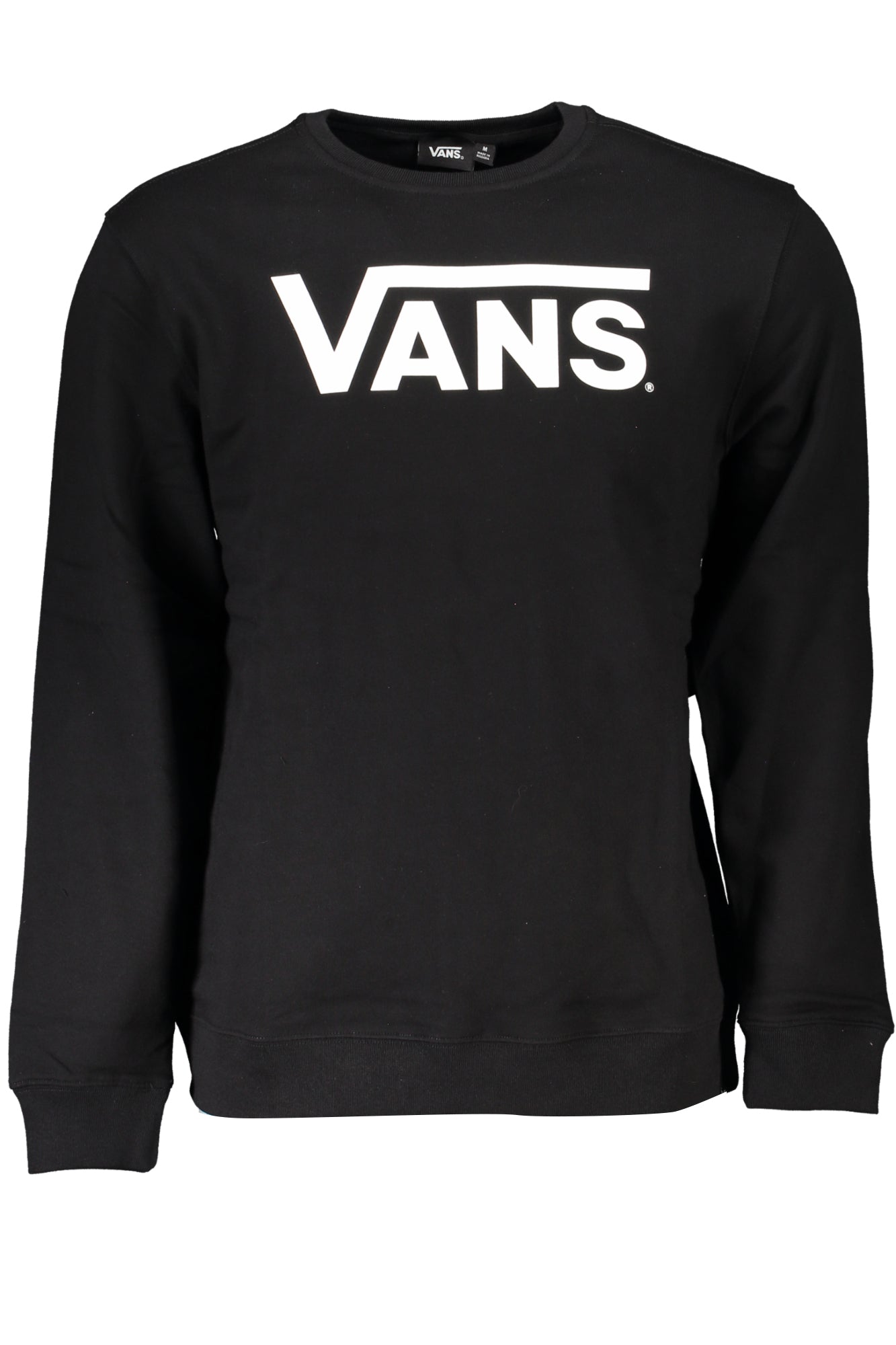 VANS SCHWARZES HERREN-SWEATSHIRT MIT REISSVERSCHLUSS