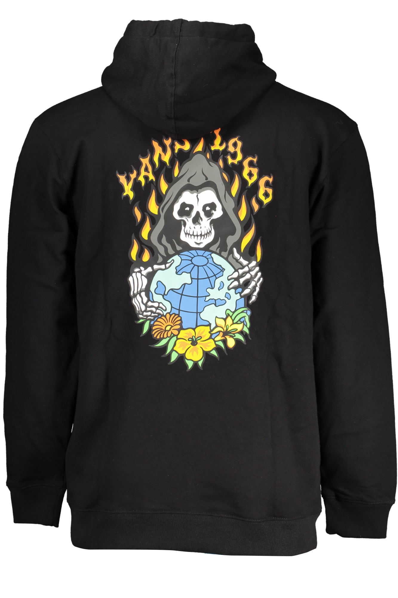 VANS SCHWARZES HERREN-SWEATSHIRT MIT REISSVERSCHLUSS
