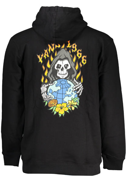 VANS SCHWARZES HERREN-SWEATSHIRT MIT REISSVERSCHLUSS