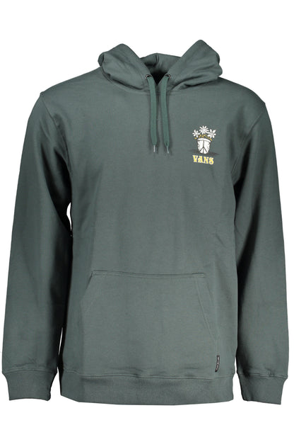 VANS GRÜNES HERREN-SWEATSHIRT MIT REISSVERSCHLUSS