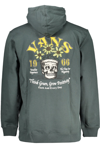 VANS GRÜNES HERREN-SWEATSHIRT MIT REISSVERSCHLUSS