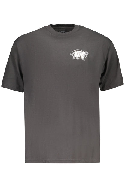 VANS Herren Kurzarm-T-Shirt Schwarz