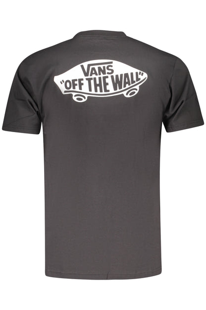 VANS Herren Kurzarm-T-Shirt Schwarz