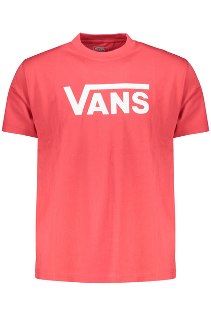 VANS Herren-T-Shirt mit kurzen Ärmeln, rot