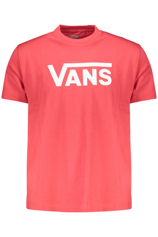 VANS Herren-T-Shirt mit kurzen Ärmeln, rot