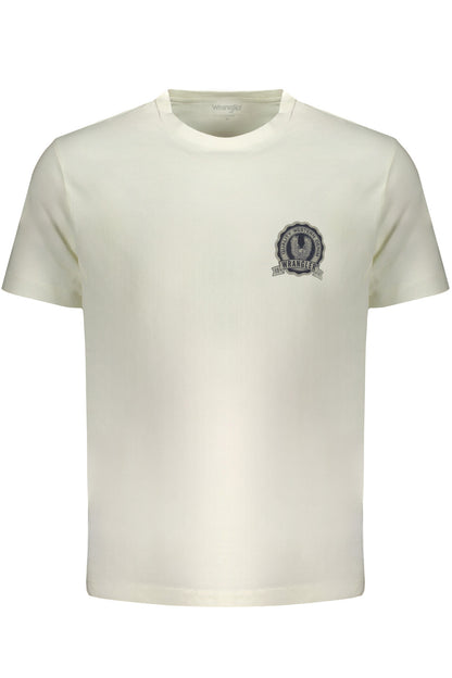 WRANGLER HERREN-WEISSES KURZARM-T-SHIRT
